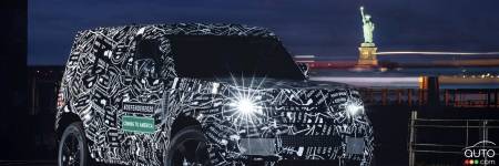Land Rover confirme le retour du Defender en Amérique du Nord